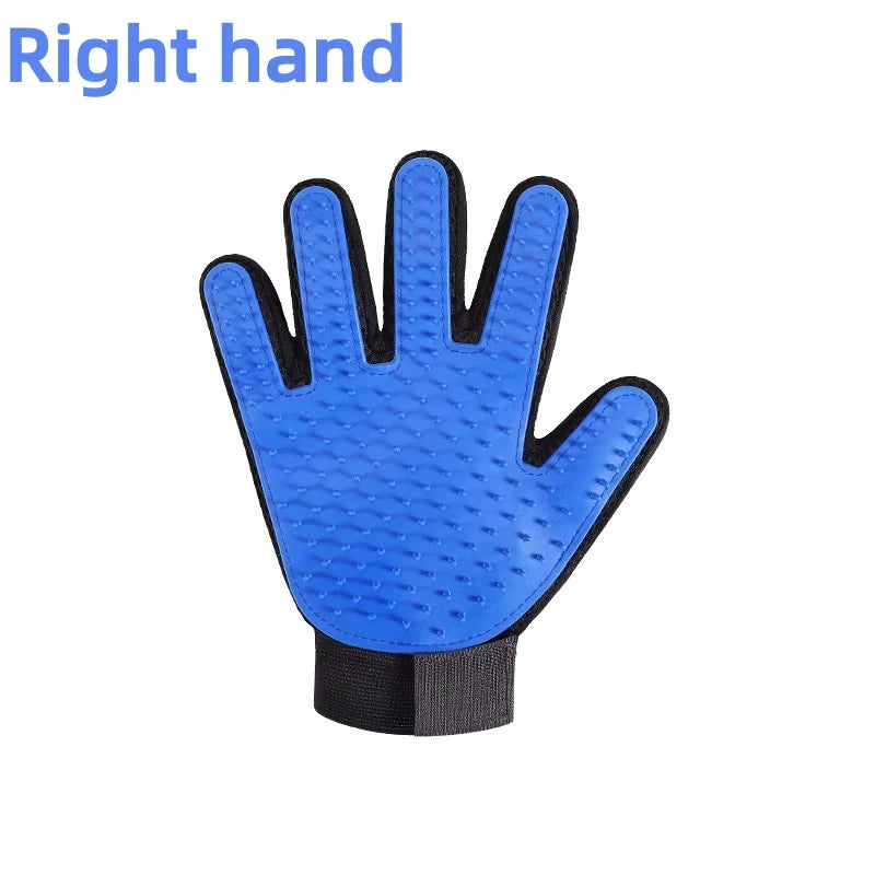 Silicone Pet Grooming Glove — Deshedding & Massage