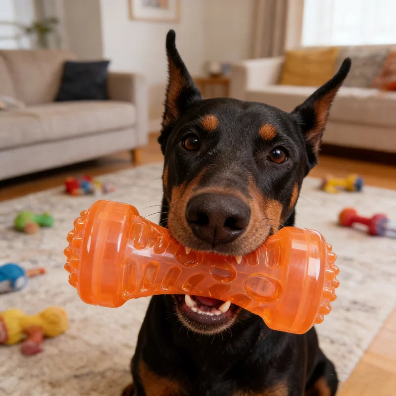 Tough Chew Toy for Power Chewers — Durable Dental Dog Toy