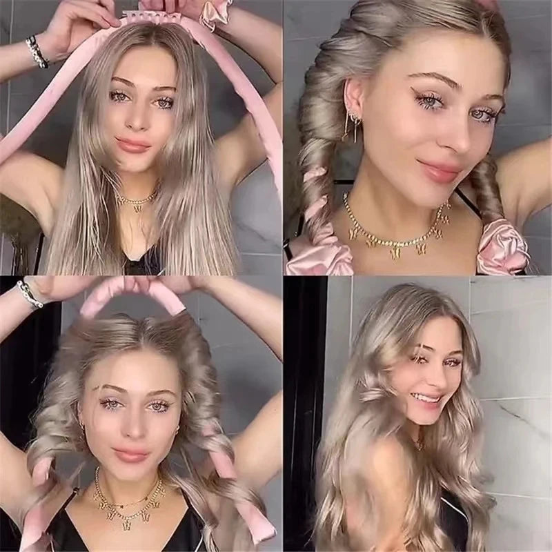 Set Bigudiuri fără Căldură (Heatless Curls)