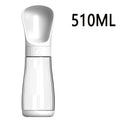 Twist Open Dog Water Bottle Portable Drinking Water Feeding Food Bowl Traveling Walker Dog Accessories Outside Puppy Pet Bottle