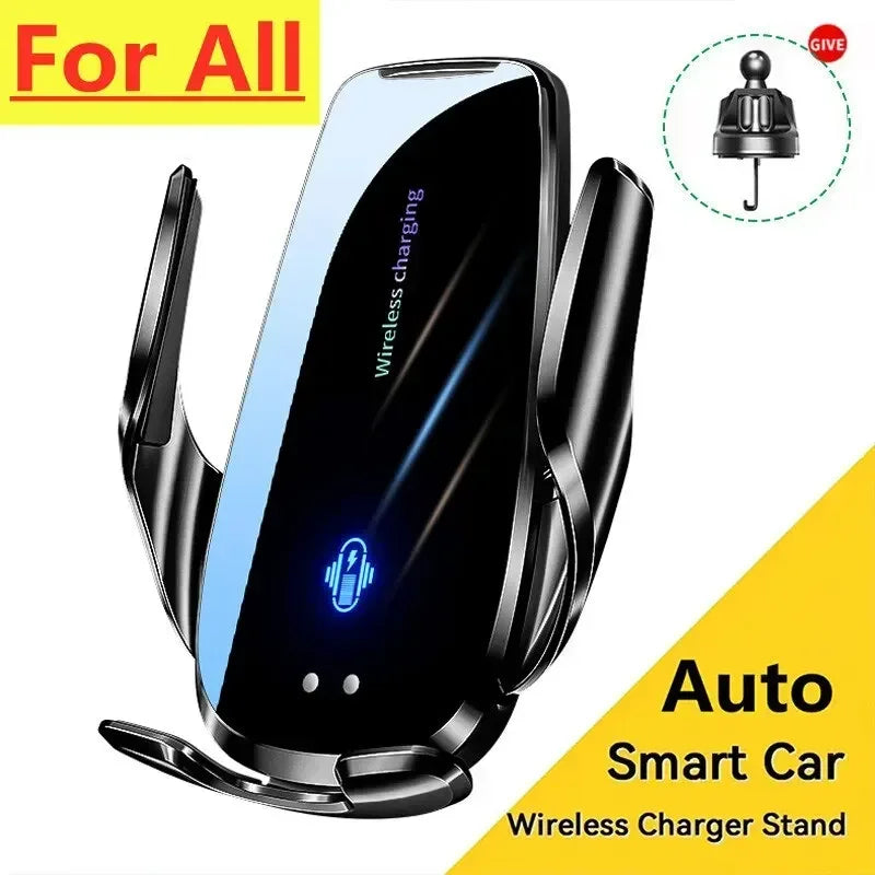 Suport Auto Magnetic cu Încărcare Wireless 15W