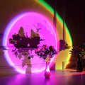 Lampa LED RGB cu proiector pentru noapte
