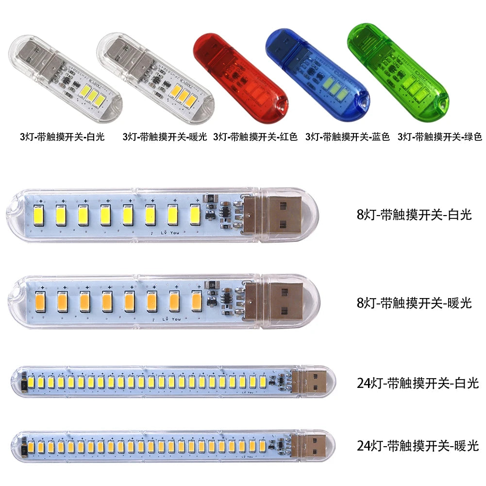 Lampă LED de Citit USB, Reglabilă - imaginea 2