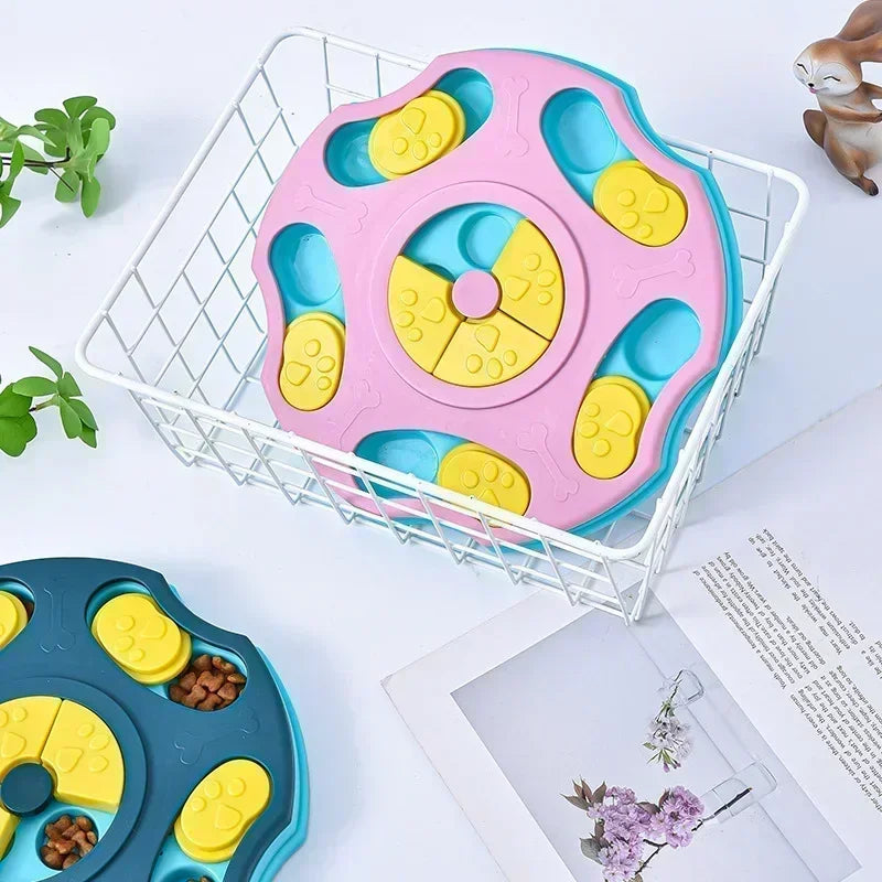 Interactive Treat Puzzle Toy for Dogs — Brain Game & Slow Feeder