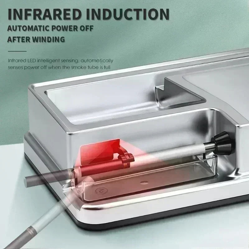 Mașină Electrică de Injectat Țigări 6.5/8mm, Infraroșu
