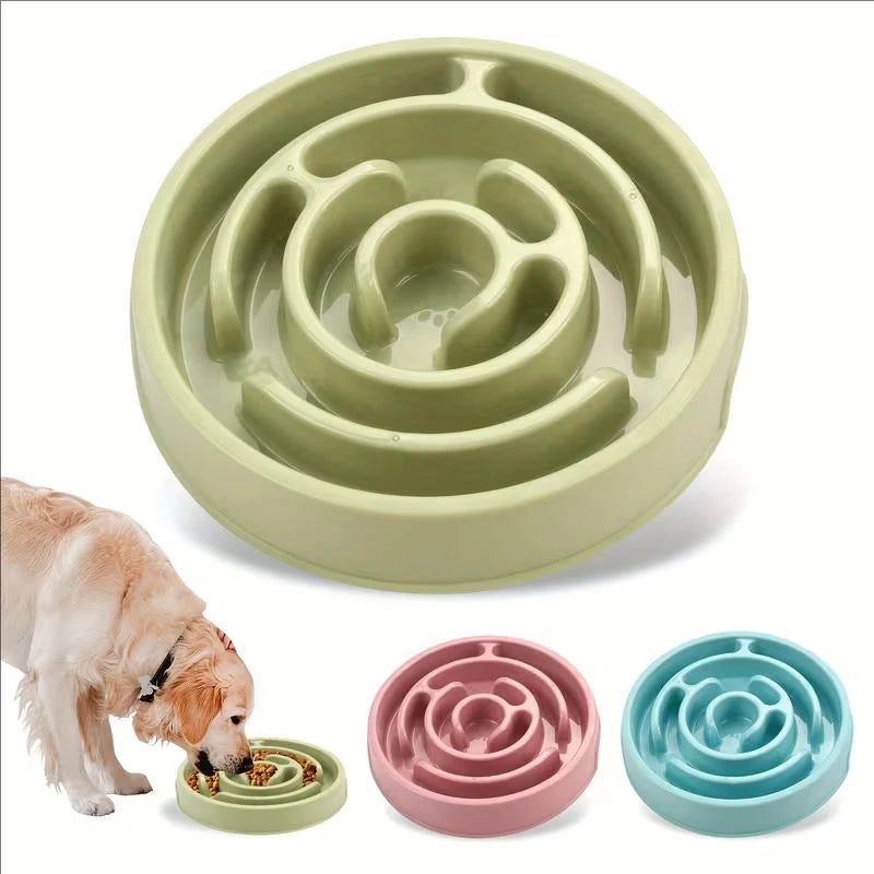Slow Feeder Dog Bowl — Anti-Bloat & Enrichment