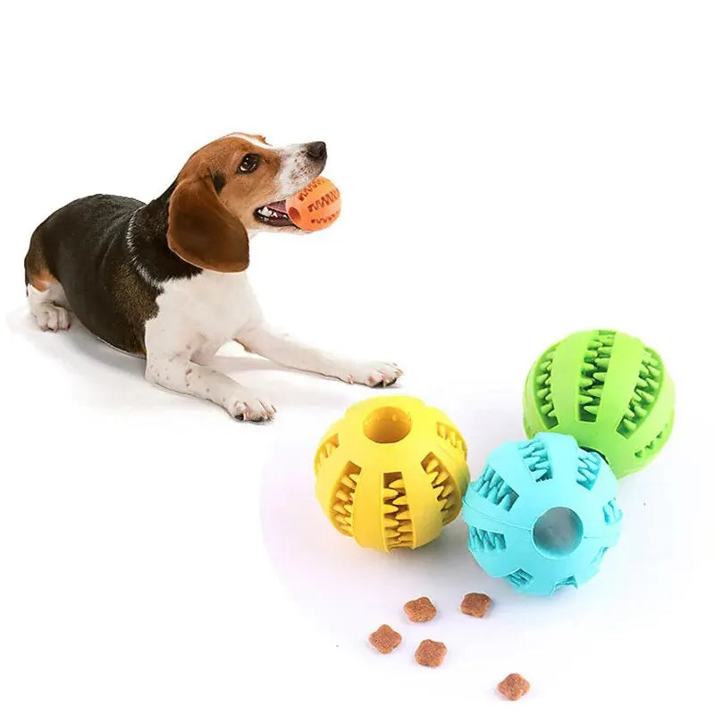 Treat-Dispensing Chew Ball for Dogs — Slow Feeder & Boredom Buster