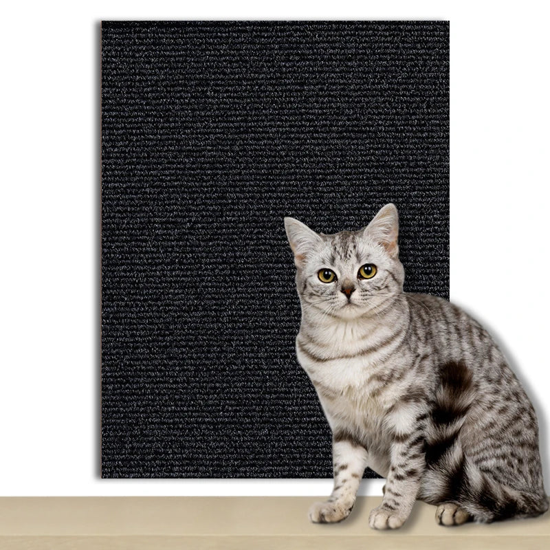 Trimmable Self-Adhesive Carpet Cats Scratch Board Wall Anti Cat Scratch Sofa Diy Cats Scratch Board Sofa Protection Paws Sharpen