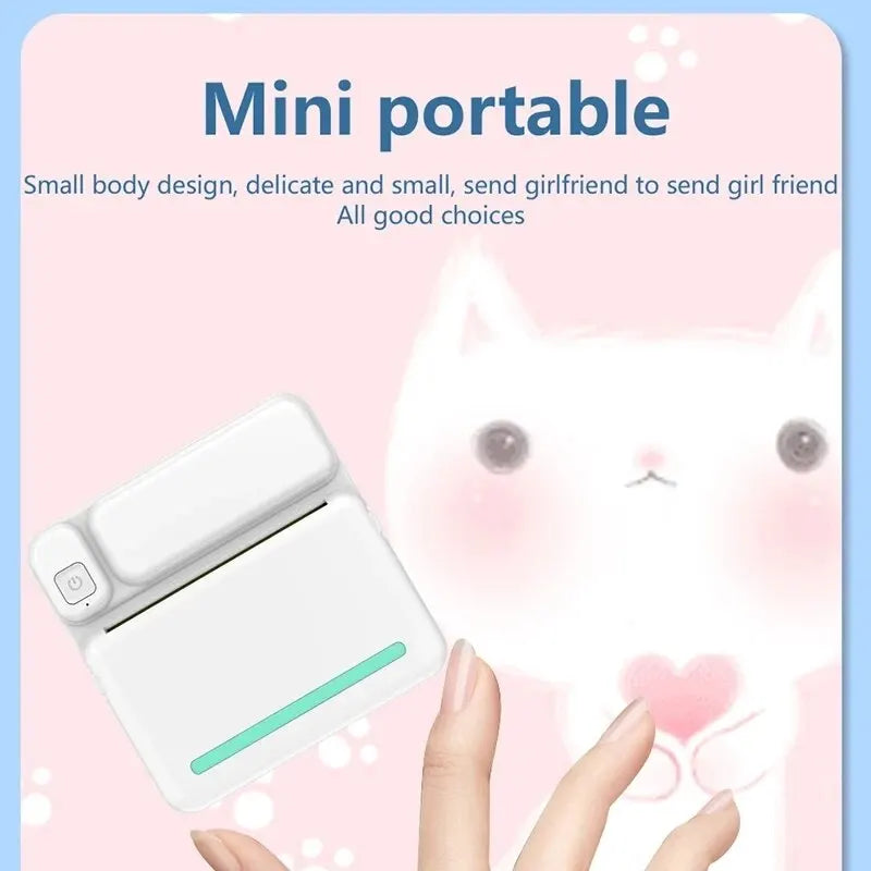 Mini Imprimantă Termică Bluetooth