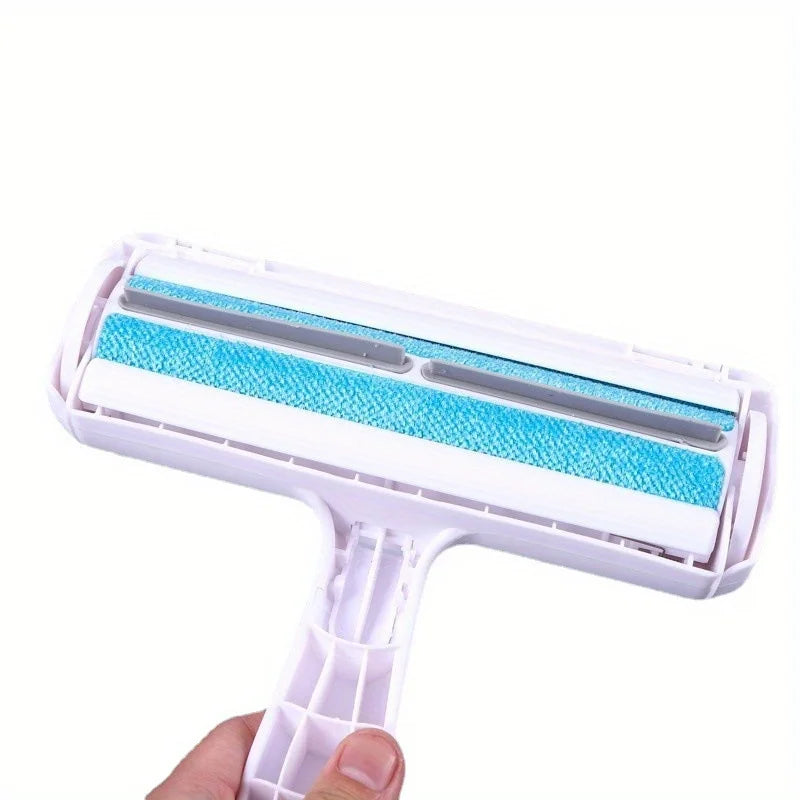 Reusable Pet Hair Remover Roller — Self-Cleaning