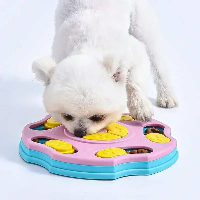 Interactive Treat Puzzle Toy for Dogs — Brain Game & Slow Feeder