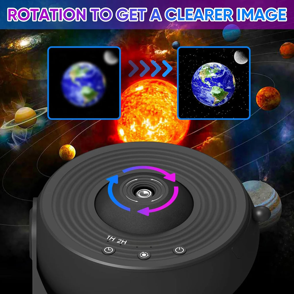 Proiector Galaxie 13-în-1 cu Lumină de Noapte