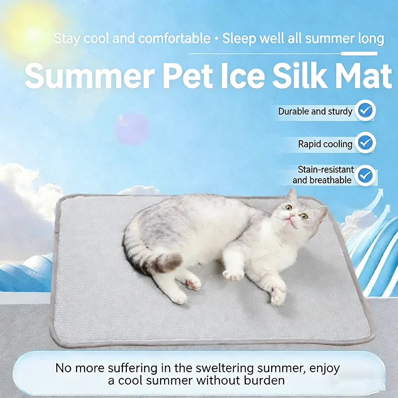 Covoraș Răcoritor Ice Silk pentru Animale