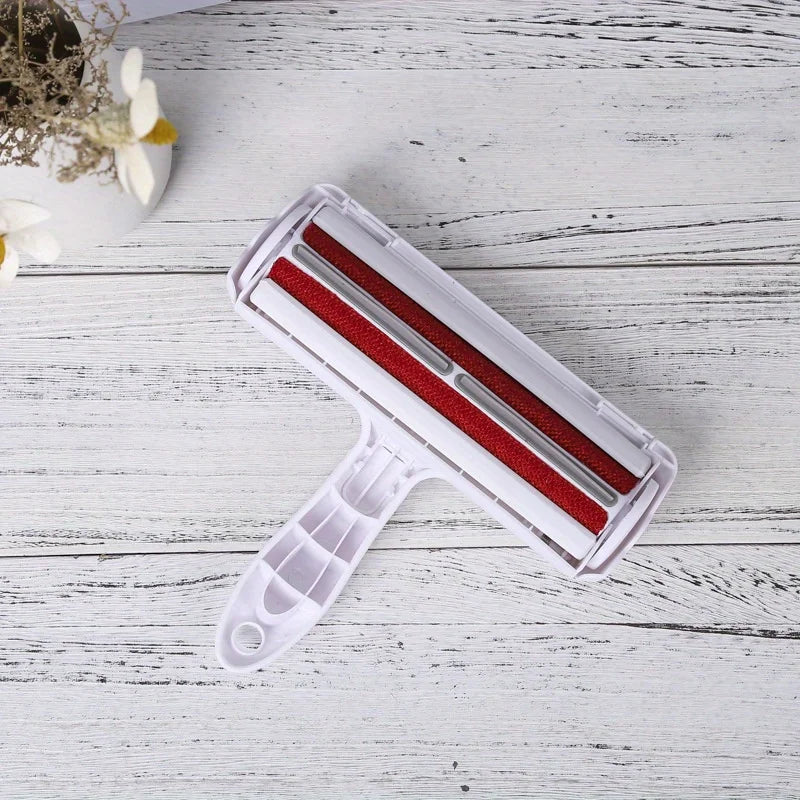 Reusable Pet Hair Remover Roller — Self-Cleaning