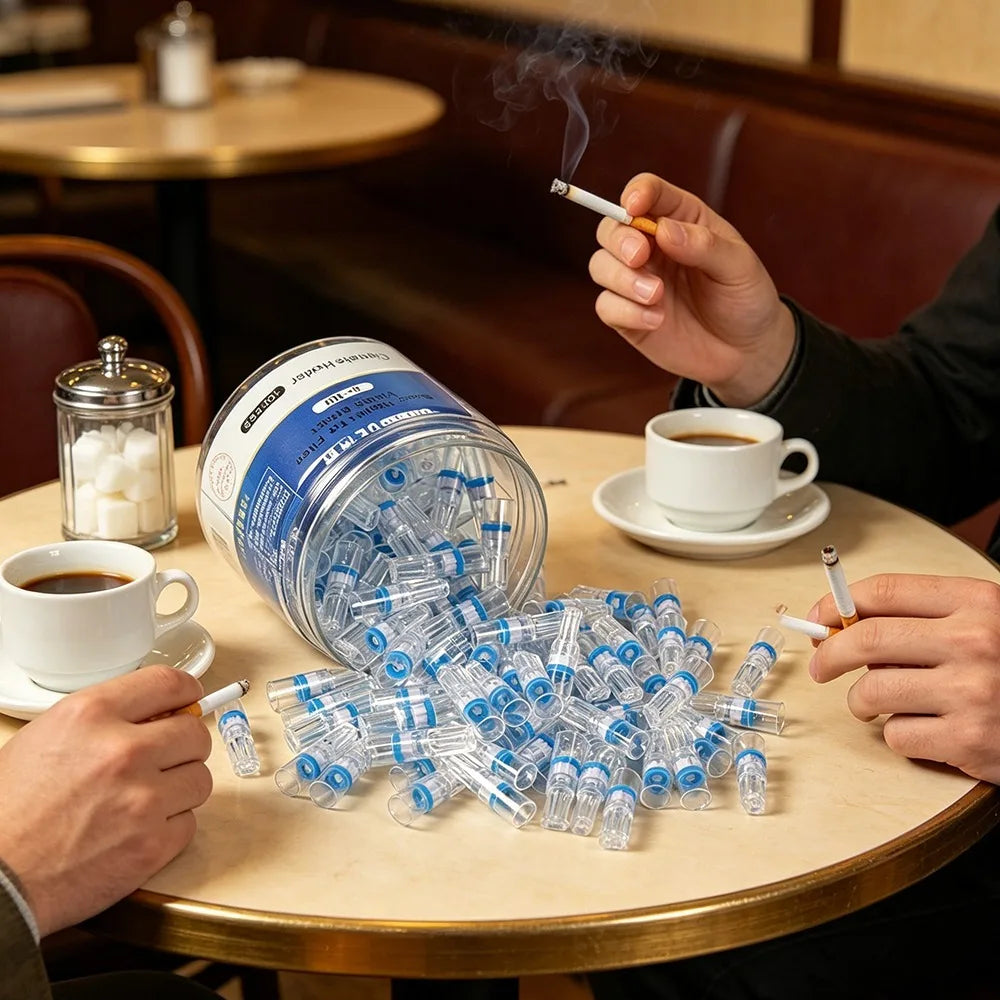 Set 100 Filtre Anti-Gudron de Unică Folosință