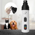 Electric Pet Nail Grinder — USB Rechargeable